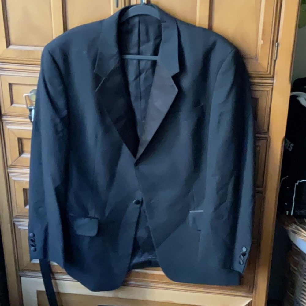 Black tuxedo
